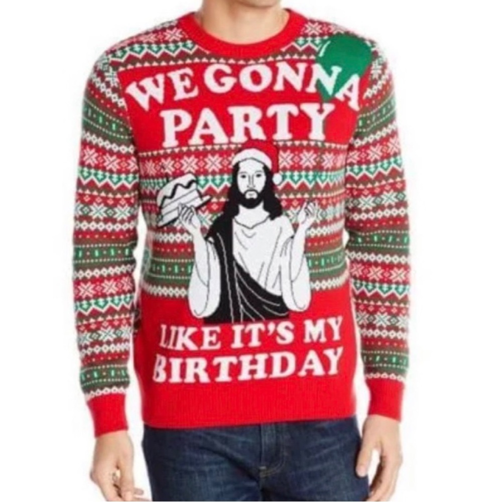 Alex Stevens Men’s Ugly Christmas Sweater